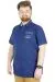 Büyük Beden T-Shirt Polo MD500E 22342 İndigo INDIGO