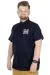 Büyük Beden T-Shirt Polo Embiriodery M 22343 Lacivert LACIVERT