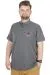 Büyük Beden T-Shirt Polo Steamnoat  22345 Antramelanj ANTRASIT