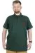 Büyük Beden T-Shirt Polo Los Angeles 22347 Nefti NEFTI