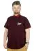 Büyük Beden T-Shirt Polo Eagles 22348 Mürdüm MURDUM