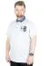 Men s T shirt Polo Collar MDX Club 22305 White