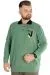 Erkek Sweatshirt  Polo Selanik Strong 22440 Çağla YESIL