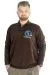 Big Tall Men Sweatshirt Old Traderouts 20415 Black