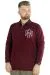 Erkek Sweatshirt  Polo Selanik 83 22443 Bordo BORDO