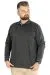 Big Tall Men Sweatshirt Old Traderouts 20415 Black