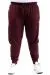 Big Size Sweatpants Zippered 22501 Plum