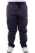 Big Size Mens Three yarn thick Sweatpants Zipper Straight Leg 22507 Smoked