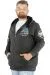 Big Tall Men's Sweatshirt Hooded Zippered You Earn 22521 Antramelange