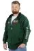 Big Tall Mens Sweatshirt Hooded Zippered Nautical 22523 Naphtha