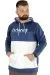 Erkek Sweat Kapşon Fadeout 22526 Mavi MAVI