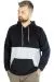 Big Tall Men s Sweat Hooded Pocket Zippered Linexpected 21521 Black