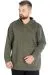 Erkek Sweat Kapşon Pike Basic 22532 Haki HAKI