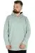 Erkek Sweat Kapşon Pike Basic 22532 Su Yeşili YESIL