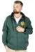 Big Tall Men's Sweatshirt Hooded Zipper Karmashek 22538 Naphtha