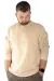 Erkek Sweatshirt Bisiklet Yaka Reach High 22544 Bej BEJ