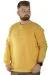 Erkek Sweatshirt Bisiklet Yaka Reach High 22544 Hardal HARDAL