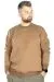 Erkek Sweatshirt Bisiklet Yaka Reach High 22544 Sütlükahve SUTLU-KAHVE