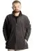 Big Size Mens Zipper Polar Cardigan dog collar 22550 Smoked