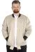 Big-Tall Men College Coat Jesica 22611 Beige