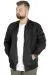 Big-Tall Men College Coat Jesica 22611 Black