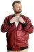 Big-Tall Men College Coat Jesica 22611 Burgundy