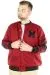 Büyük Beden Erkek Kolej Mont M 22616 Bordo BORDO