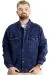 Big Size Mens Denim Coat Lopez 22800 Blue