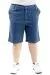 Big Size Mens Capri Denim Armina 22906 Blue