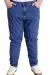Big Size Mens Trouser Denim Classic VENETO 22942 Navy Blue