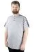 Büyük Beden Erkek T shirt Polo Live Lucky 22306 Gri Melanj GRI