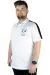 Büyük Beden Erkek T shirt Polo Yale Crew 22308 Beyaz BEYAZ