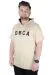 Büyük Beden Tshirt Kapşonlu DBCA 22119 Bej BEJ