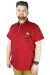 Erkek Polo T shirt Explore The World 22313 Bordo BORDO