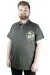 Erkek Polo T shirt Explore The World 22313 Haki HAKI