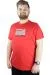Erkek T shirt Bis Yaka Dream Scape 22111 Kırmızı KIRMIZI