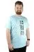 Erkek T shirt Bis Yaka New York City 22112 Mavi MAVI