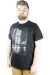 Erkek T shirt Bis Yaka New York City 22112 Siyah SIYAH