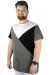 Erkek T shirt Parçalı CYMD 22132 Beyaz BEYAZ