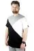 Erkek T shirt Parçalı CYMD 22132 Grimelanj GRI