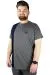 Erkek T shirt Parçalı MD08 22134 Antramelanj ANTRASIT