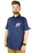 Erkek T shirt Polo Great 22316 Indigo INDIGO