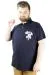 Erkek T shirt Polo Skull 22304 Lacivert LACIVERT