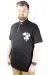 Erkek T shirt Polo Skull 22304 Siyah SIYAH