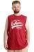 Big Size Mens athlete LOS ANGELES 23005 Burgundy