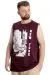 Big Size Mens athlete NEW YORK 23006 Plum