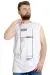 Big Size Mens athlete DETRO 23007 White