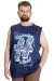 Big Size Mens athlete HAWAII 23011 Indigo