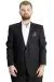 Big Size Mens Suit PEROTTI 23021 Black