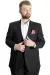 Big Size Mens Suit Line 23023 Black